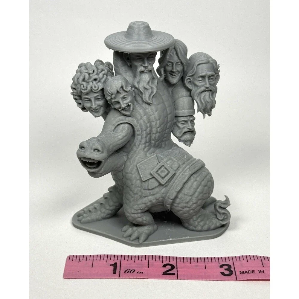 The Seven Faces Of Dr. Lao (1964) Multi Headed Monster Toy Paintable Toy